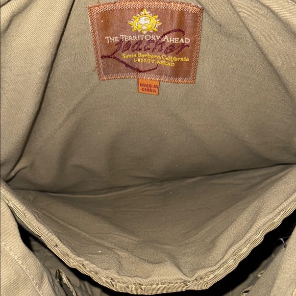 Territory Ahead Leather Men's Satchel- Vintage - Picture 14 of 16